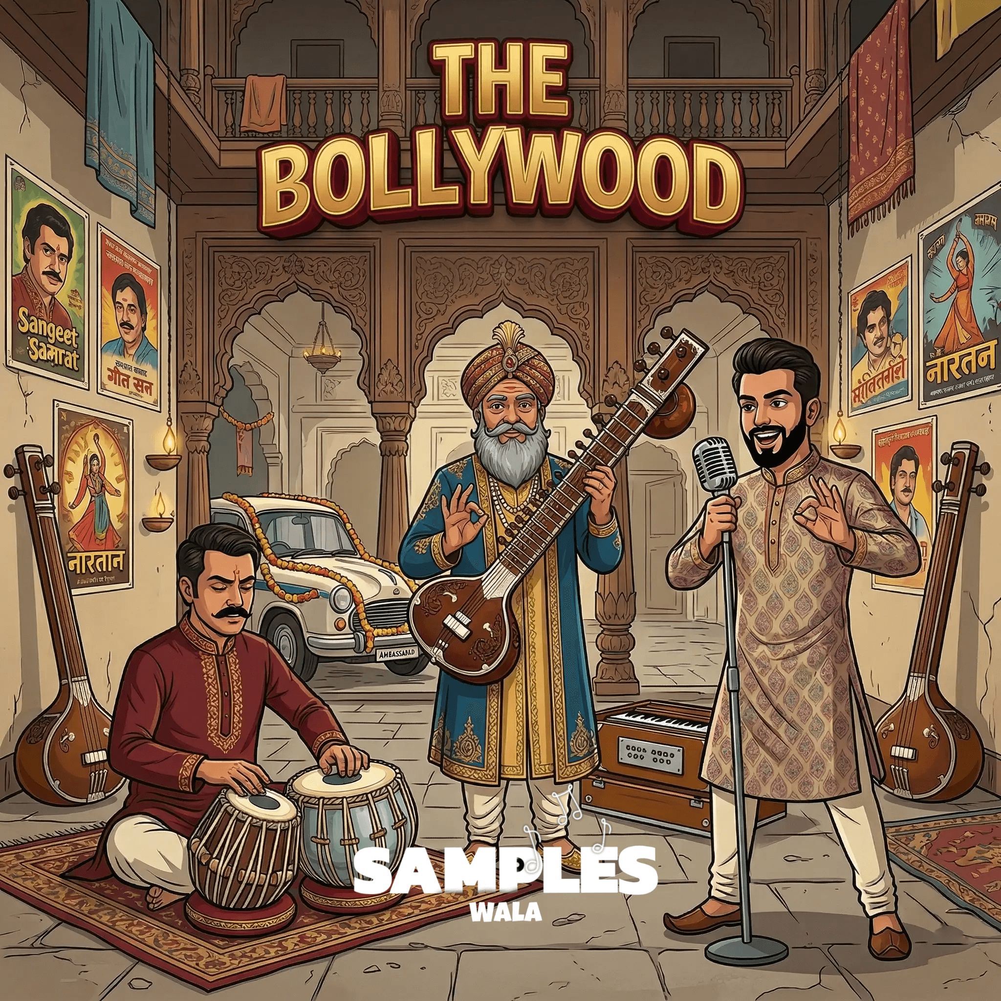 The Bollywood Royalty Free Sample Pack Loops